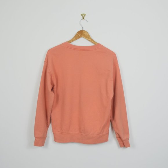 LEVIS big logo orange cotton sweatshirt pullover - Picture 2 of 8